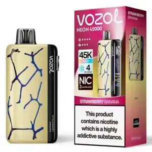 Puff Vozol Neon 45000 Strawberry Banana - Vozol Italia Puff Vozol Neon 45000 Strawberry Banana - Vozol Italia