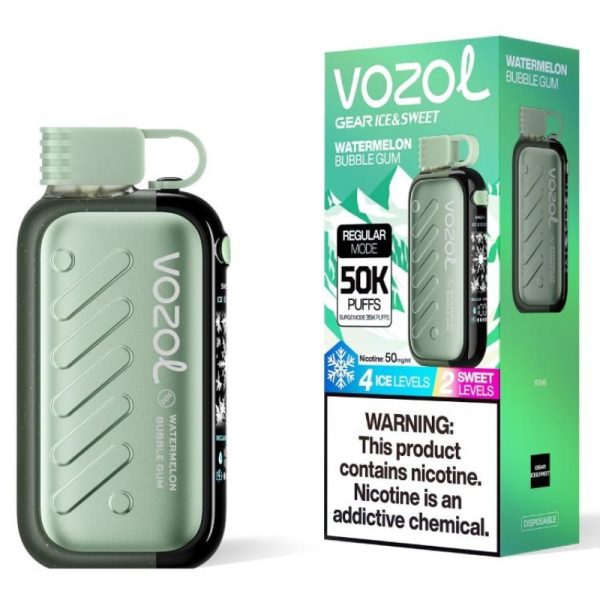 Vozol 50k Watermelon Bubble Gum Flavor - Vozol Italia
